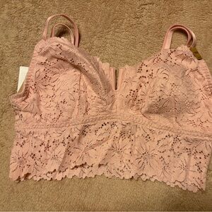 PINK Victoria's Secret Blush Lace Bralette